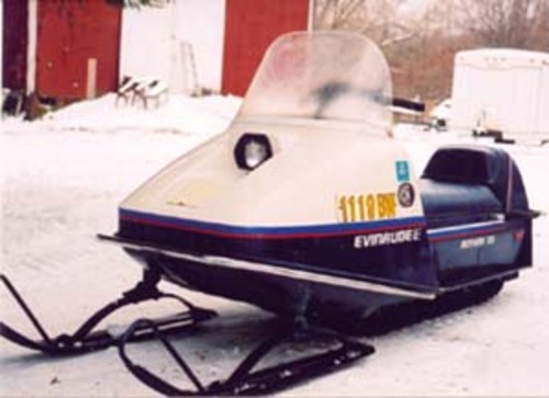 Product picture Johnson Evinrude 1975 rotary snowmobile service manual